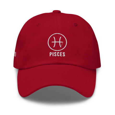 Pisces Sign Dad hat