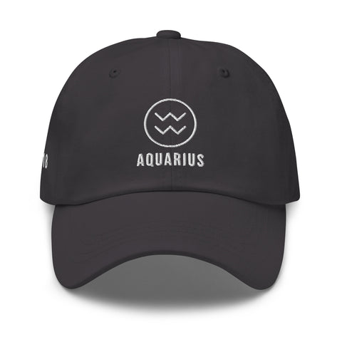 Aquarius Sign Dad hat